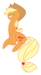 Size: 1120x2040 | Tagged: safe, artist:frenchiefryy, applejack, earth pony, pony, solo