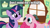 Size: 636x355 | Tagged: safe, derpibooru import, pinkie pie, twilight sparkle, earth pony, pony, unicorn, duo, duo female, female, horn, image macro, mare, multicolored mane, pink coat, pink mane, purple coat