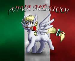 Size: 1844x1500 | Tagged: safe, artist:evil-rick, derpy hooves, pegasus, pony, female, mare, mexico, solo