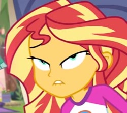 Size: 255x226 | Tagged: safe, screencap, sunset shimmer, equestria girls, legend of everfree, solo