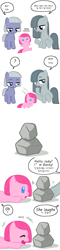 Size: 600x2490 | Tagged: safe, artist:apzzang, limestone pie, marble pie, pinkie pie, rocky, pony, ask-grow-pinkie, baby, baby pie, baby pinkie pie, baby pony, comic, cute, diapinkes, foal, korean, younger