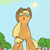 Size: 2400x2400 | Tagged: safe, applejack, earth pony, pony, apple tree, imminent vore, question, sun, tree