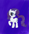 Size: 480x576 | Tagged: safe, artist:muffinmuffinsmuffins, rarity, pony, unicorn, female, horn, mare, solo, white coat