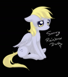 Size: 1625x1848 | Tagged: safe, artist:jacky-bunny, derpy hooves, pegasus, pony, female, floppy ears, mare, sad, solo