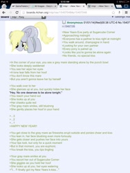 Size: 1536x2048 | Tagged: safe, derpy hooves, human, /mlp/, 4chan, feels, good end, google chrome, happy ending, happy new year, ios, ipad, lonely, sad, thread