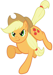 Size: 3000x4258 | Tagged: safe, artist:ahumeniy, applejack, earth pony, pony, simple background, transparent background, vector