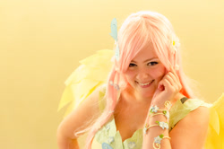 Size: 1024x678 | Tagged: safe, artist:kotone-sayuri, fluttershy, human, cosplay, irl, irl human, photo, solo