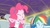 Size: 1280x719 | Tagged: safe, derpibooru import, screencap, pinkie pie, rainbow dash, better together, equestria girls, road trippin, eyes closed, geode of sugar bombs, magical geodes