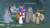 Size: 500x281 | Tagged: safe, edit, edited screencap, screencap, fido, rarity, rover, spot, diamond dog, pony, unicorn, a dog and pony show, cave, complaining, diamond doge, doge, jewel, meme, mine, wagon