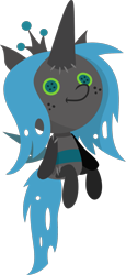 Size: 741x1610 | Tagged: safe, artist:frownfactory, queen chrysalis, changeling, changeling queen, the ending of the end, .svg available, cute, cutealis, female, horn, mare, plushie, simple background, solo, svg, transparent background, vector, wings