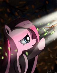 Size: 2000x2575 | Tagged: safe, artist:neko-me, pinkie pie, earth pony, pony, crepuscular rays, pinkamena diane pie, solo