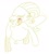 Size: 480x528 | Tagged: safe, artist:pony pudge, fluttershy, pegasus, pony, blushing, lineart, pregnant