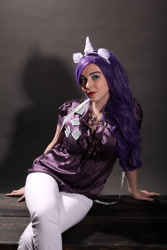 Size: 3456x5184 | Tagged: safe, artist:lochlan o'neil, rarity, human, cosplay, irl, irl human, photo, solo