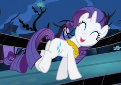 Size: 792x559 | Tagged: safe, rarity, pony, unicorn, princess twilight sparkle (episode), season 4, black vine, plot, solo