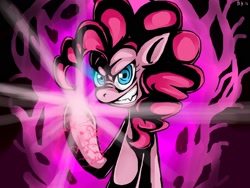 Size: 1600x1200 | Tagged: safe, artist:blazehart96, pinkie pie, earth pony, pony, female, hotblooded pinkie pie, mare, pink coat, pink mane, solo