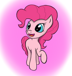 Size: 1070x1130 | Tagged: safe, pinkie pie, earth pony, pony, female, mare, pink coat, pink mane, solo