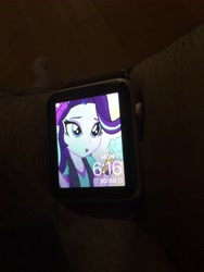 Size: 2448x3264 | Tagged: safe, starlight glimmer, equestria girls, apple watch, irl, photo