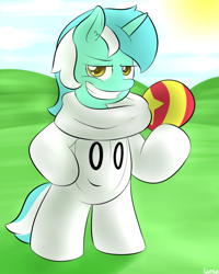 Size: 800x1000 | Tagged: safe, artist:lamia, lyra heartstrings, pony, bipedal, glover, solo