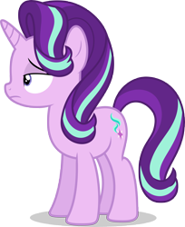 Size: 7000x8594 | Tagged: safe, artist:luckreza8, starlight glimmer, pony, unicorn, equestria girls, mirror magic, spoiler:eqg specials, absurd resolution, female, lidded eyes, mare, simple background, solo, transparent background, vector