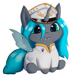 Size: 1803x1840 | Tagged: safe, artist:josipbrozbeforehoes, queen chrysalis, changeling, changeling queen, equestria at war mod, cute, cutealis, dictator, military, solo