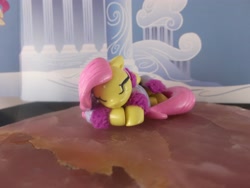 Size: 4288x3216 | Tagged: safe, artist:deadheartmare, fluttershy, pegasus, pony, clothes, robe, sculpture