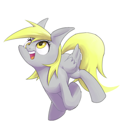 Size: 500x500 | Tagged: safe, artist:30clock, derpy hooves, pegasus, pony, female, mare, pixiv, solo