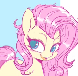 Size: 762x746 | Tagged: safe, artist:lunarmarshmallow, artist:tre, fluttershy, pegasus, pony, female, looking at you, mare, solo