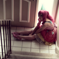 Size: 1024x1024 | Tagged: safe, artist:aya-chanluvschu, pinkie pie, human, cosplay, irl, irl human, photo, pinkamena diane pie, solo