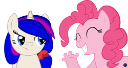 Size: 6400x3418 | Tagged: safe, artist:mlpblueray, pinkie pie, earth pony, pony, blueray, finger, fingers