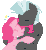 Size: 291x315 | Tagged: safe, artist:rareponypairings, pinkie pie, thunderlane, earth pony, pony, crack shipping, female, hug, male, shipping, straight, thunderpie