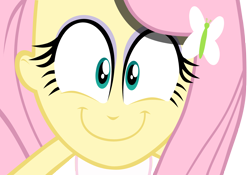 Size: 6000x4190 | Tagged: safe, artist:assualtpony, fluttershy, equestria girls, equestria girls (movie), absurd resolution, happyshy, simple background, solo, transparent background, vector