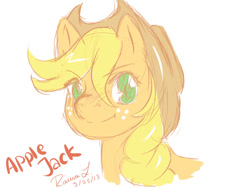 Size: 800x600 | Tagged: safe, artist:the-neko-maki-chan, applejack, earth pony, pony, solo