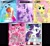 Size: 1400x1301 | Tagged: safe, artist:lamia, fluttershy, pinkie pie, rainbow dash, rarity, twilight sparkle, twilight sparkle (alicorn), alicorn, pegasus, pony, unicorn, card, ccg, fake, female, mare, mlp trading card game