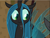 Size: 1226x938 | Tagged: safe, screencap, lord tirek, queen chrysalis, changeling, changeling queen, frenemies (episode), cropped, cute, cutealis, smiling, solo focus