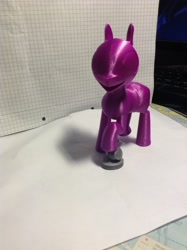 Size: 1936x2592 | Tagged: safe, artist:littlenaughtypony, pony, 3d print, open mouth, smiling