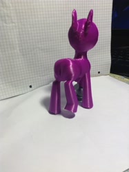 Size: 1936x2592 | Tagged: safe, artist:littlenaughtypony, pony, 3d print, simple background, white background