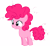 Size: 4554x4161 | Tagged: safe, artist:silentmatten, pinkie pie, earth pony, pony, absurd resolution, filly, simple background, solo, transparent background, vector