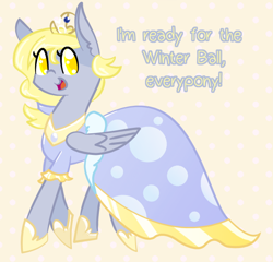 Size: 600x575 | Tagged: safe, artist:nyanpegasus, derpy hooves, pegasus, pony, ask princess derpy, female, mare, princess derpy, solo