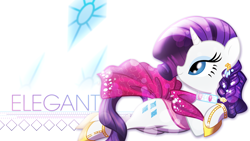 Size: 1920x1080 | Tagged: safe, artist:theshadowstone, rarity, pony, unicorn, alternate hairstyle, braid, clothes, earring, shoes, solo