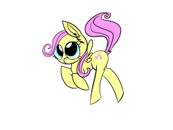 Size: 1600x1200 | Tagged: safe, artist:pikamenathedianepie, artist:sikipoko, fluttershy, pegasus, pony, female, mare, solo