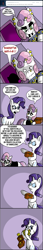 Size: 575x3349 | Tagged: safe, artist:pembroke, rarity, sweetie belle, pony, unicorn, ask meanie belle, comic, meanie belle, tumblr
