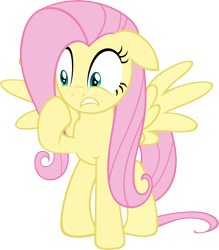 Size: 3005x3435 | Tagged: safe, artist:chisella1412, fluttershy, pegasus, pony, magic duel, simple background, solo, transparent background, vector