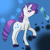 Size: 1000x1000 | Tagged: safe, artist:navybud, rarity, pony, unicorn, hooves, magic, solo, unshorn fetlocks