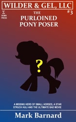 Size: 500x800 | Tagged: safe, artist:mangasama, pinkie pie, book cover, no pony, silhouette, simple background, text