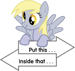 Size: 416x397 | Tagged: safe, derpy hooves, pegasus, pony, female, mare, solo