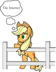 Size: 867x1110 | Tagged: safe, artist:dbapplejack, applejack, earth pony, pony, sad, simple background, the internet, transparent background, vector