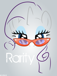 Size: 4000x5320 | Tagged: safe, artist:mrcbleck, rarity, pony, unicorn, female, glasses, mare, purple mane, solo, white coat