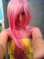 Size: 480x640 | Tagged: safe, fluttershy, human, cosplay, irl, irl human, photo, solo