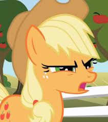 Size: 211x239 | Tagged: safe, applejack, earth pony, pony, reaction image, solo