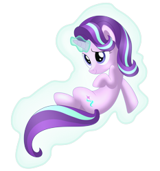 Size: 3513x3767 | Tagged: safe, artist:mirrorcrescent, starlight glimmer, pony, unicorn, the cutie re-mark, cute, female, glimmerbetes, levitation, magic, mare, self-levitation, simple background, solo, telekinesis, transparent background, vector